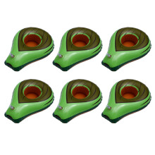 12Pièces Flotteurs Porte-Gobelets Gonflables PVC Vert Pour Loisirs