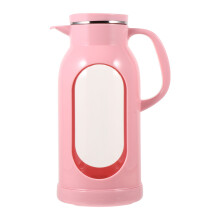 2Pièces Théière En Verre Rose Bec Verseur Pour Maison