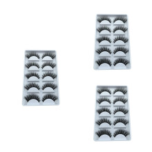 15Paires Faux Cils Ultra Réalistes Accessoire Cosmétique Fille