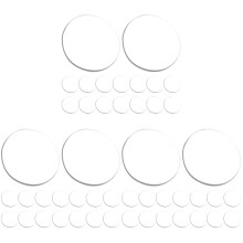 72Pièces Tampons De Protection Table Blancs En PP Antidérapants Sol