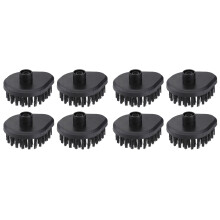 8Pièces Brosse Multi-Usage Noire Pour De Nettoyage