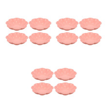 12Pièces Plateau Rose Multiusage Pour Snacks Fruits Salades