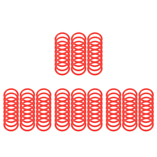 240Pièces Anneaux Rouges Pour Jeu De Lancer