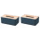 2Pièces Rangement Papier Robuste Pour Maison 1