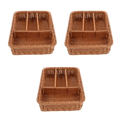 3Pièces Bac Rangement Cuillères Design