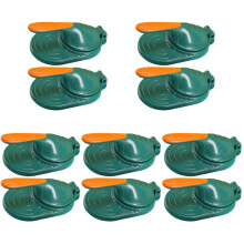 10Pièces À Pâte Vert Portable Pour Dumplings Raviolis Maison