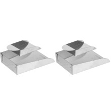 4Pièces Pelles Miniatures Argent Pour Rangement Perles