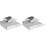 4Pièces Pelles Miniatures Argent Pour Rangement Perles 1