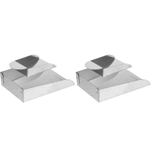 4Pièces Pelles Miniatures Argent Pour Rangement Perles