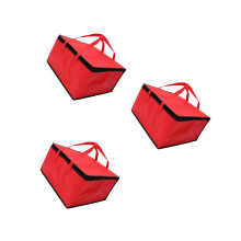 3Pièces Isotherme Rouge Pour Repas Portable Pour Bento