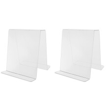 2Pièces Support Vinyle Transparent Grand Bureau