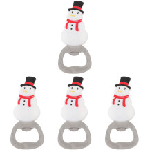 4Pièces Ouvre-Bouteille Noël Durable Texture Supérieure