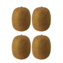8Pièces Décoration De Fruits Artificiels Marron Texture Exquise