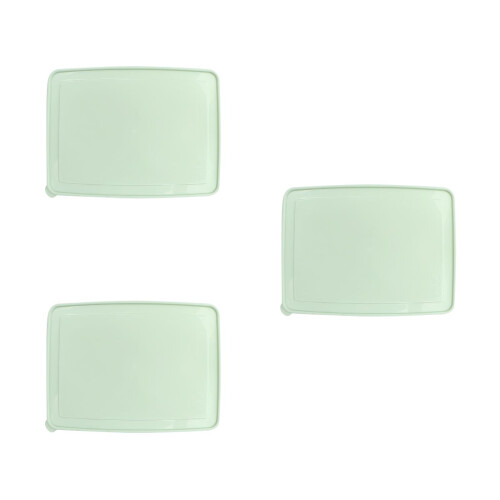 3Pièces Support À Oeufs Plastique Vert Résistant Et