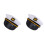 2Pièces Casquettes Blanches Pour Cosplay 1
