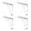 12Pièces Clips Nappes Blancs Ressorts Faciles Pour Maison Table 1