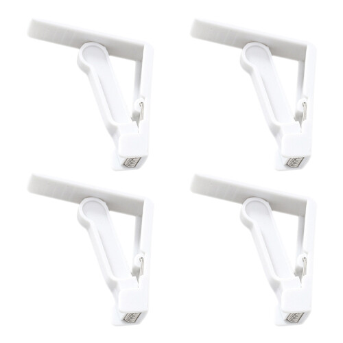 12Pièces Clips Nappes Blancs Ressorts Faciles Pour Maison Table