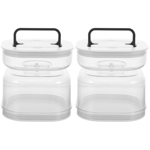 2Pièces Récipients Hermétiques En Pour Fermentation Cuisine