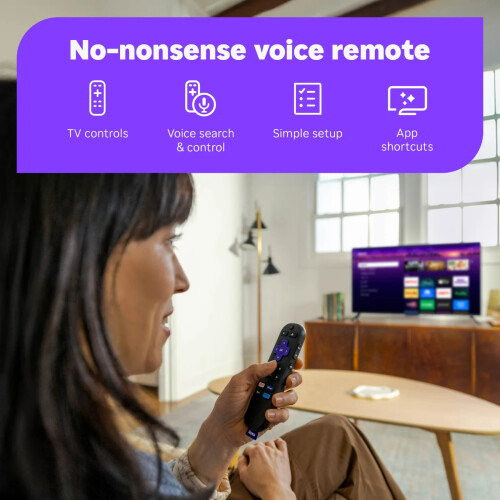 Roku Roku 4K Streaming Media Player Streamer Plus Black 2