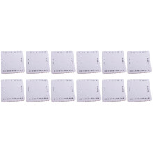 12Pièces Tablettes Blanches Pour Artisanat Bracelets