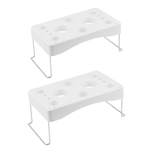 2Pièces Porte- À En Acier Inoxydable