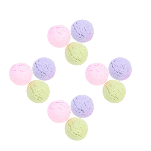 12Pièces Modèles De Glace Faux Pour Colorée Et Durable
