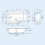 NES Home Nes Home L Shaped LH 1600mm Curved Shower Bath Acrylic Front Panel & Screen 6