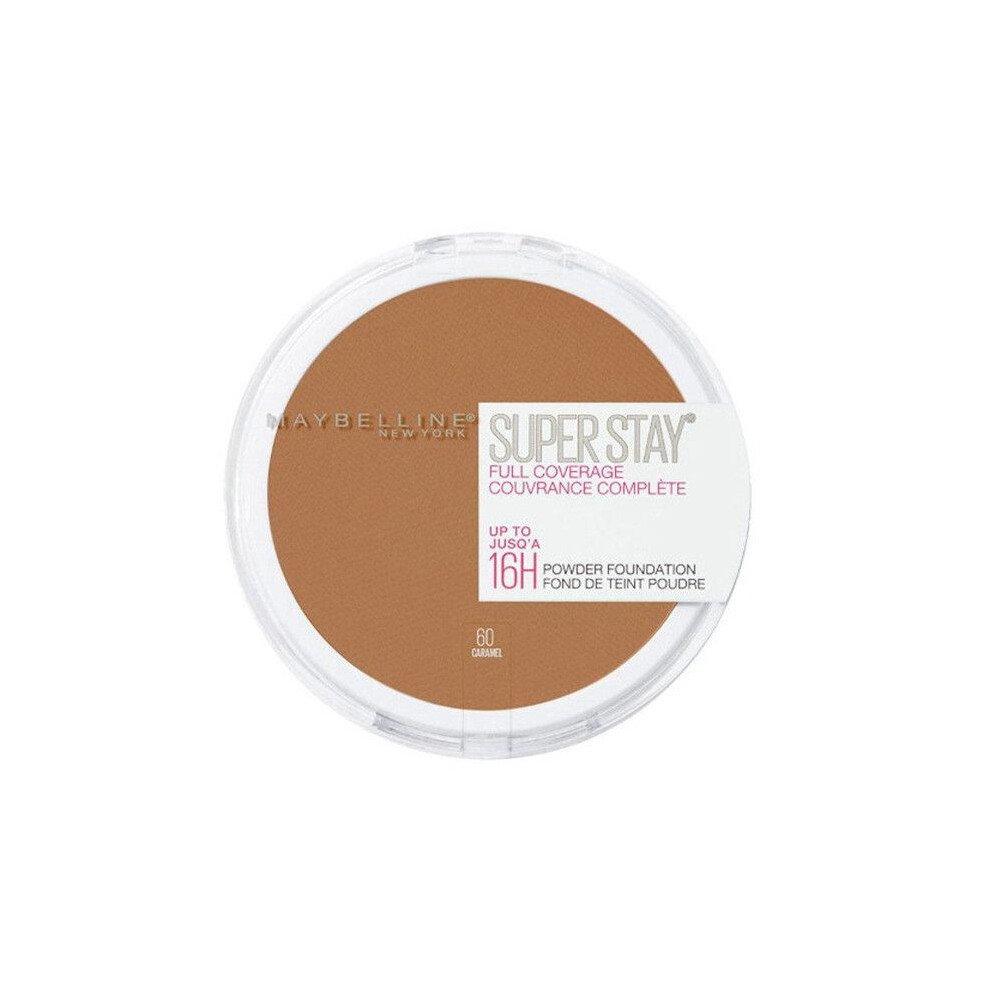 Maybelline New York - Superstay 16H Powder Foundation - 60 Caramel