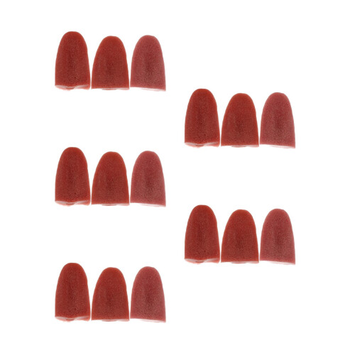 15Pièces Jouets Farce Langues Silicone Marron Fête Et Carnaval