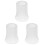 3Pièces Tubes Silicone Blancs Pour Accessoires Machine À Glace 1
