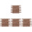 160Pièces Mini Parquet Rigide Bois Clair Pour Accessoires Maison Mini 1