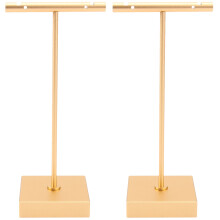 2Pièces Porte-Bijoux T En Aluminium Pour Exposition Rangement