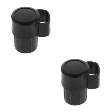 2Pièces Capuchon Sax Ténor Noir Plastique Protection Clés Et Sons