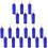 18Pièces Flacons Durables Usage Rangement Shampoing 1