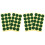 4Feuilles Marqueurs Verts Adhésifs Pour Repérer Billard Snooker 1