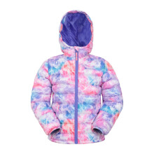 (13 Years, Bright Pink) Mountain Warehouse Childrens/Kids Seasons Tie Dye Padded Jacket