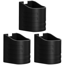 3Pièces Support ABS Noir Durable