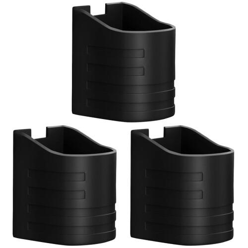 3Pièces Support ABS Noir Durable