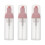 3Pièces Flacons Mousse Roses Format Sécurisée Beauté 1