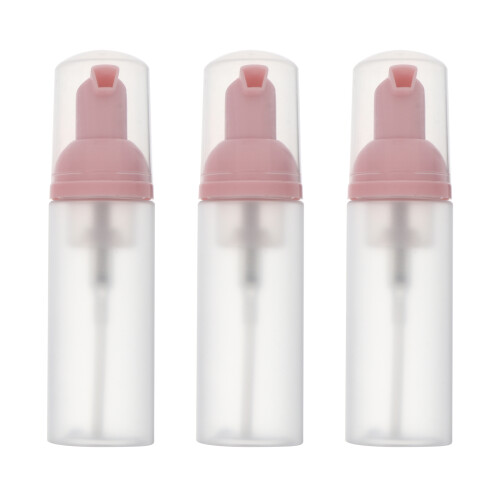 3Pièces Flacons Mousse Roses Format Sécurisée Beauté
