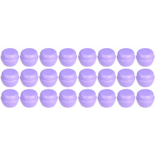 50Pièces Pots Crème Violet Design Champignon Pour Toilettes