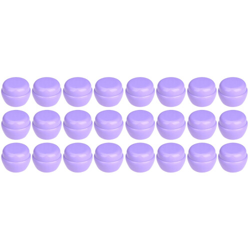 50Pièces Pots Crème Violet Design Champignon Pour Toilettes