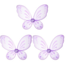 3Pièces Ailes Cosplay En Nylon Pour Petite Fille