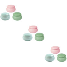 9Pièces Pots Vides Céramique Pratiques Pour À Et Rouge