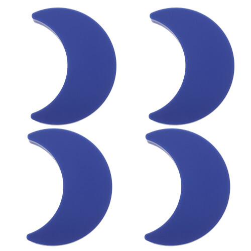 8Pièces Boutons Bleu Pour Tiroirs Portes, Poignées