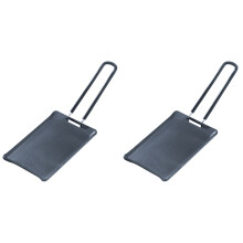 2Pièces Poêle À Griller Noir Pour Barbecue Extérieur