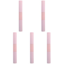 5Pièces Colle Cils Rose Multiusage Double Embout Pour