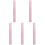 5Pièces Colle Cils Rose Multiusage Double Embout Pour 1