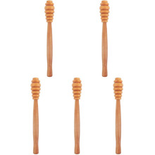 5Pièces Miel Bâtons Bois Érable Design Ergonomique Kitchen