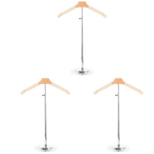 3Pièces Portant Vêtements Stable Pour T Shirts Manteaux Ajustable